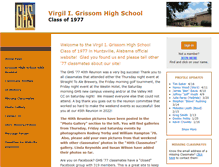 Tablet Screenshot of grissomhighschool77.org